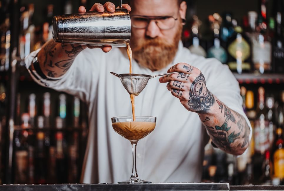 Drink bar zubereitung