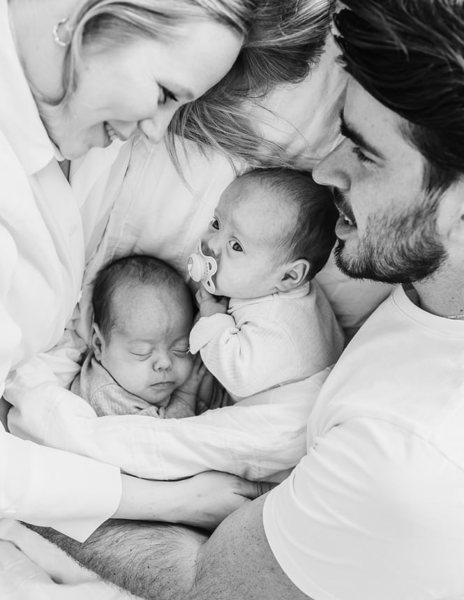 Familienbilder zuhause