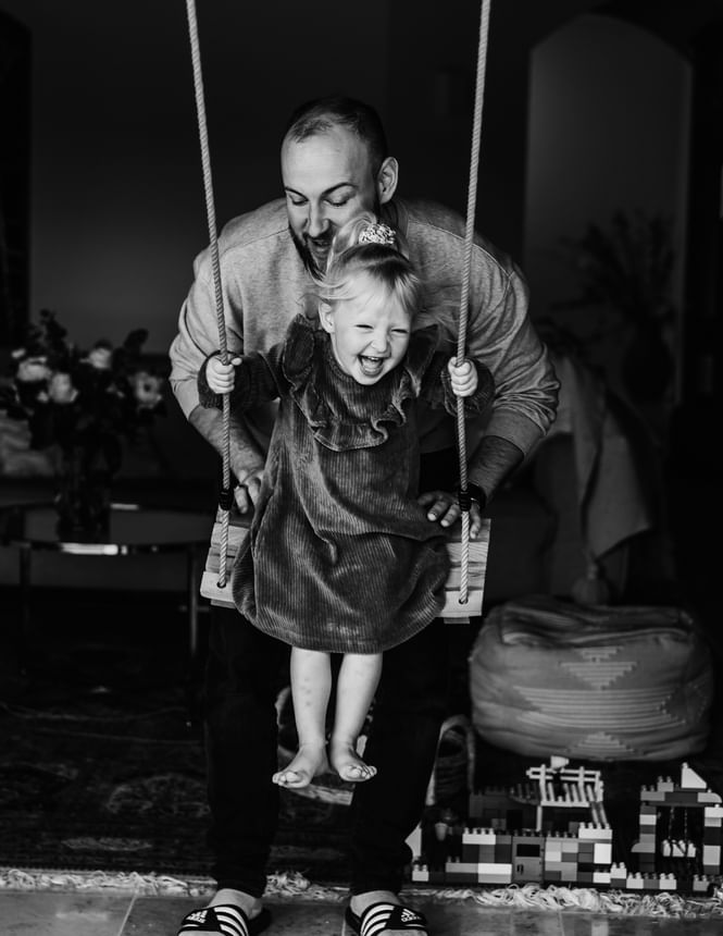 Familienbilder zuhause