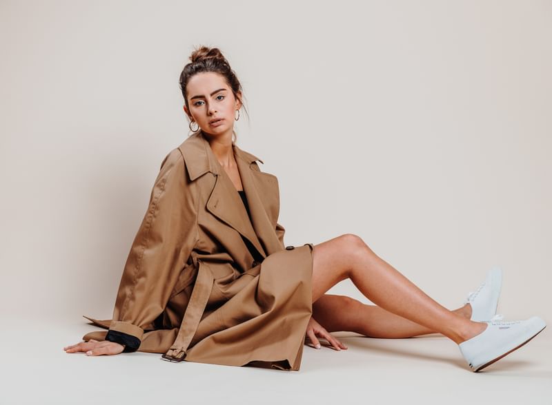 Fashion shooting model