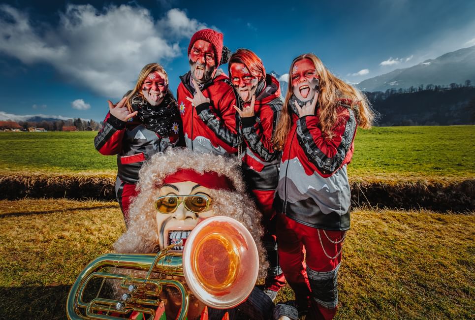 Gruppenbild fasnacht