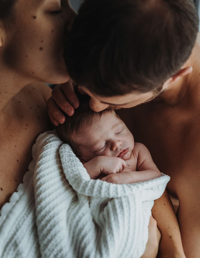 Fotografin neugeborene