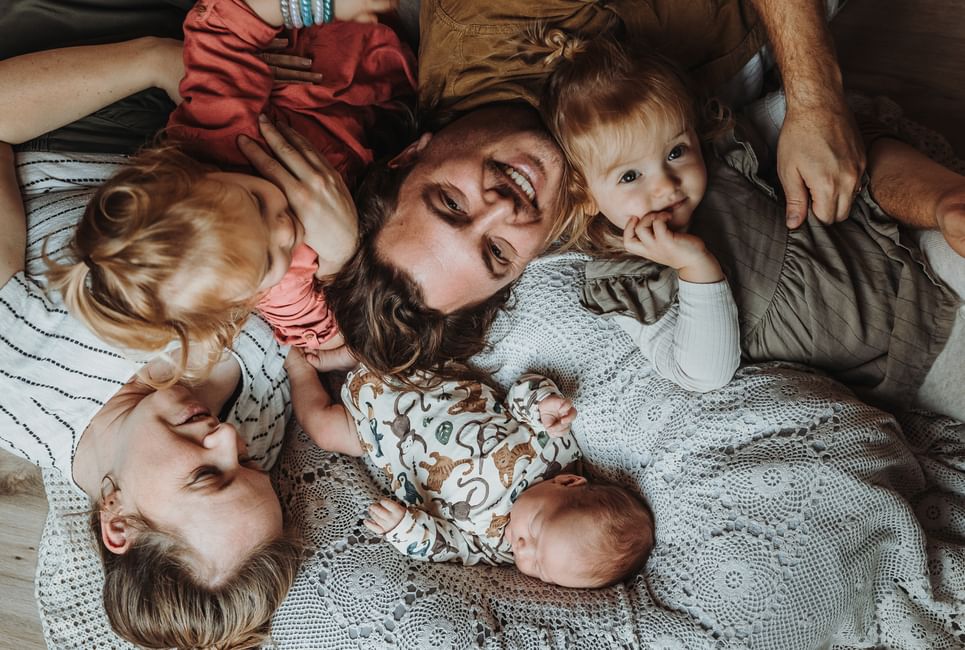 Familienfotos zuhause