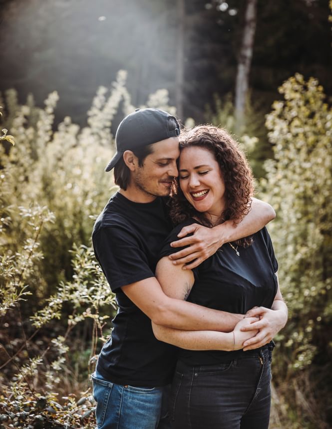 Natuerliches paarshooting