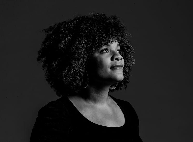 Portraitfoto schwarz weiss