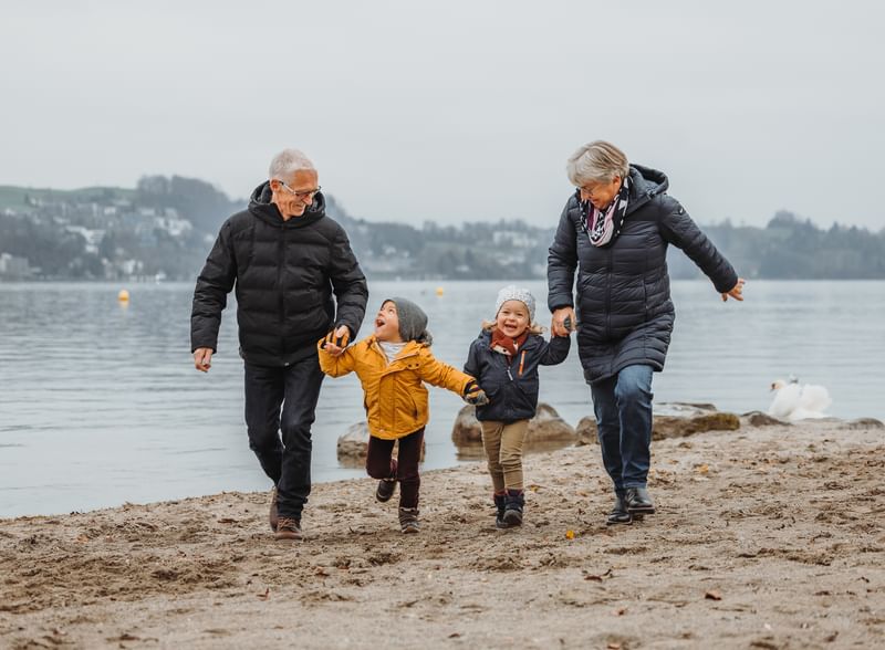 Familienshooting grosseltern