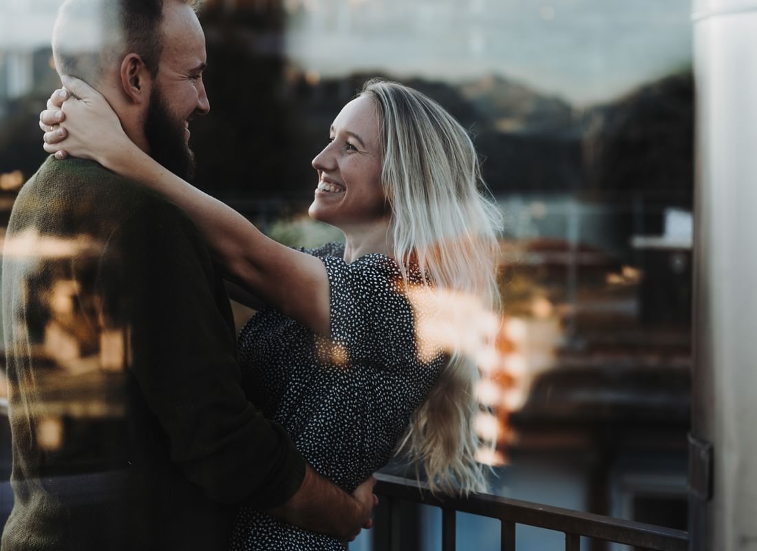 Fotoshooting spieglung