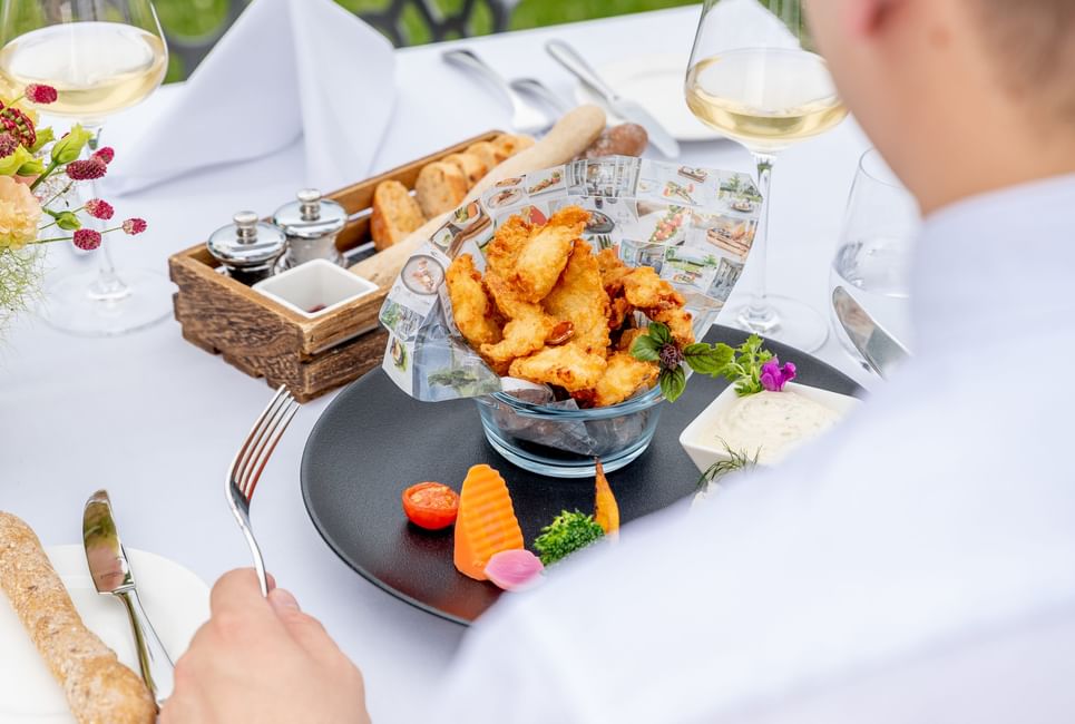 Fischnknusperli Villa Schweizerhof